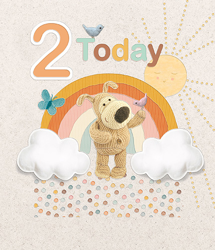 2nd birthday card