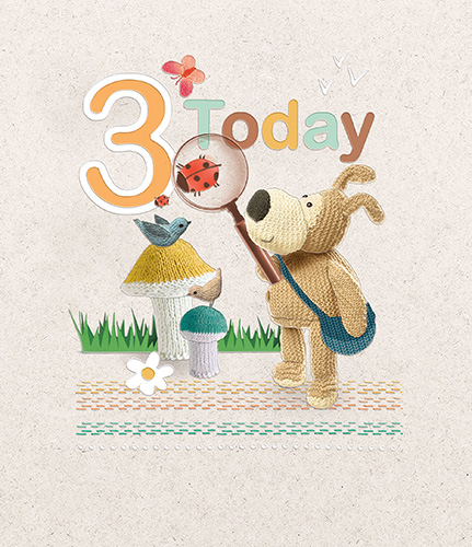 3rd birthday card