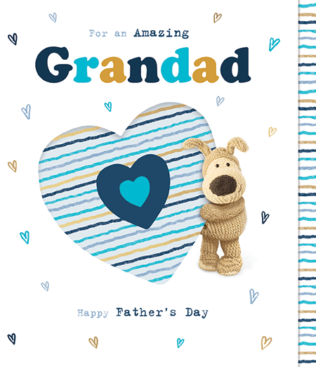 Boofle Father's Day card for Grandad