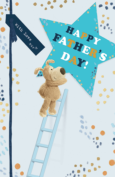 Boofle Father's Day card