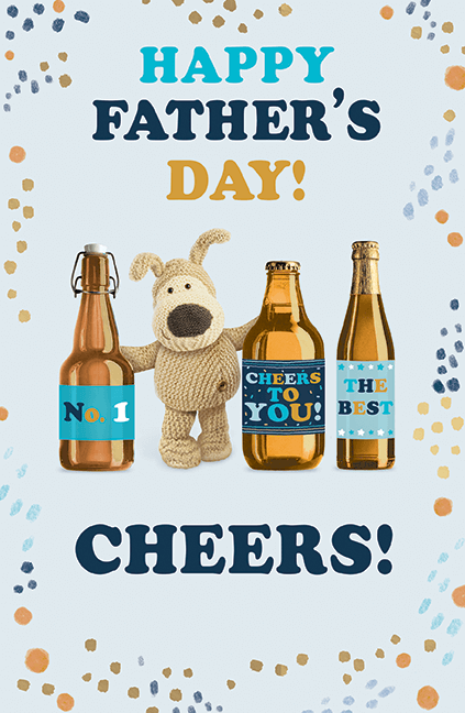 Boofle Father's Day card